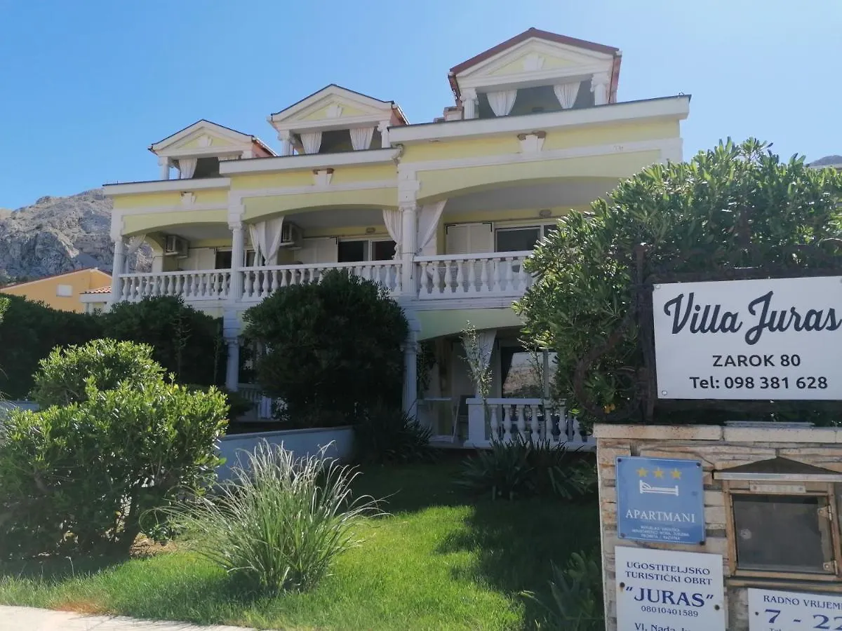 Studio Apartman Villa Juras Baska